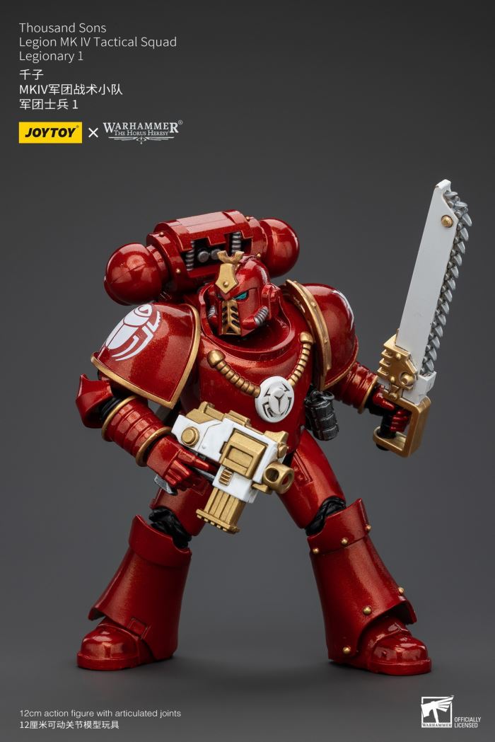 Thousand Sons - Archon of the Think Tank/MKIV Legion Tactical Squad/Kenita Secret Sword Order 1/18