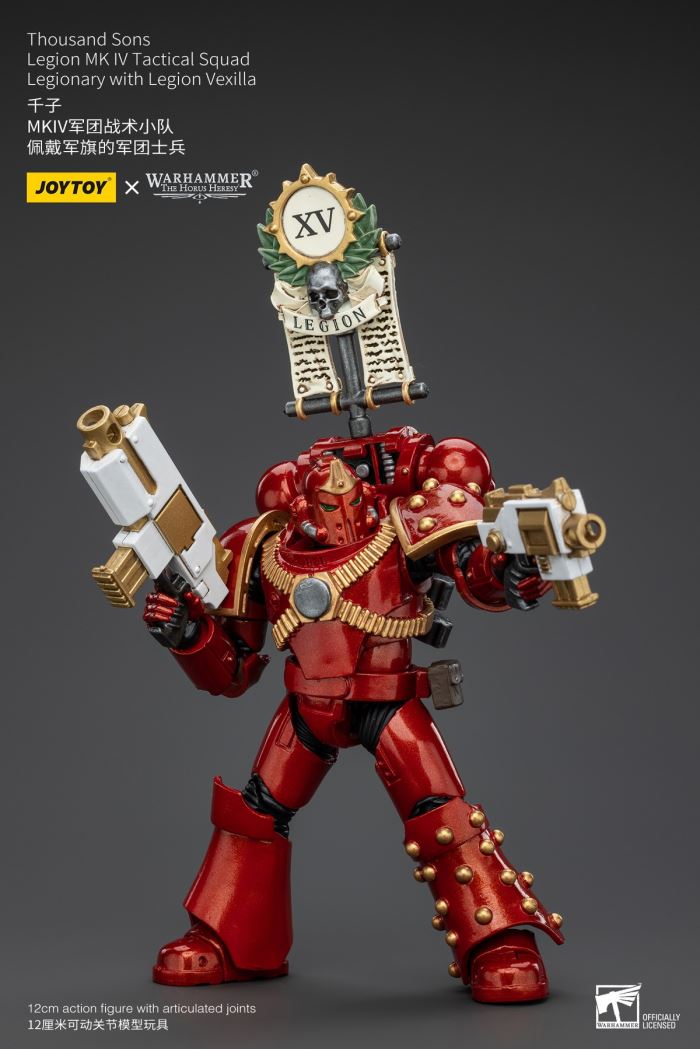 Thousand Sons - Archon of the Think Tank/MKIV Legion Tactical Squad/Kenita Secret Sword Order 1/18