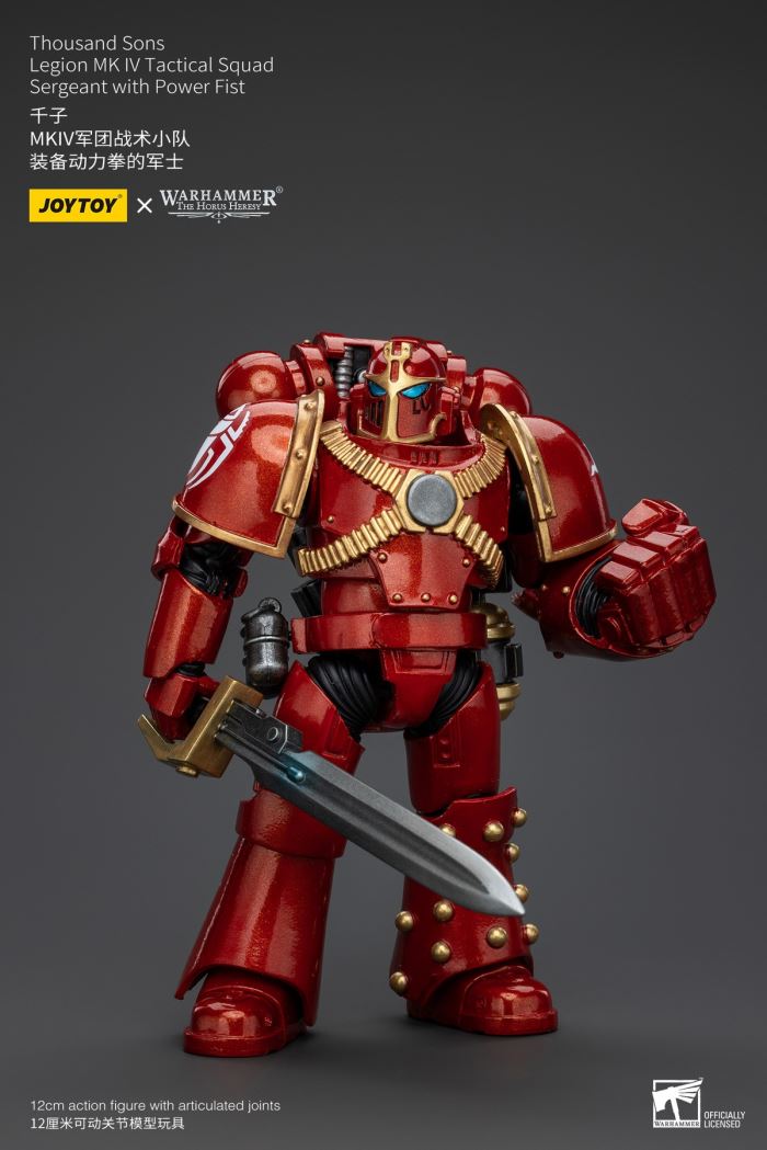 Thousand Sons - Archon of the Think Tank/MKIV Legion Tactical Squad/Kenita Secret Sword Order 1/18