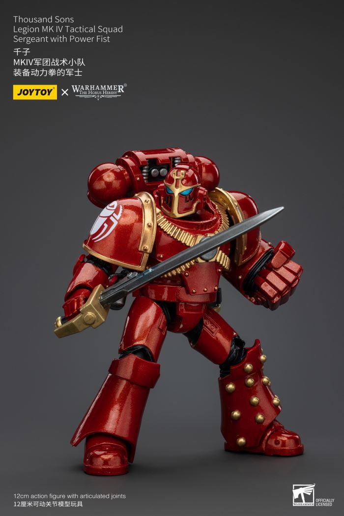 Thousand Sons - Archon of the Think Tank/MKIV Legion Tactical Squad/Kenita Secret Sword Order 1/18
