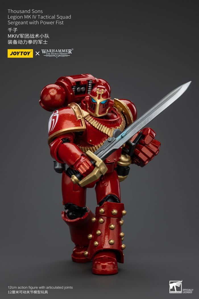 Thousand Sons - Archon of the Think Tank/MKIV Legion Tactical Squad/Kenita Secret Sword Order 1/18