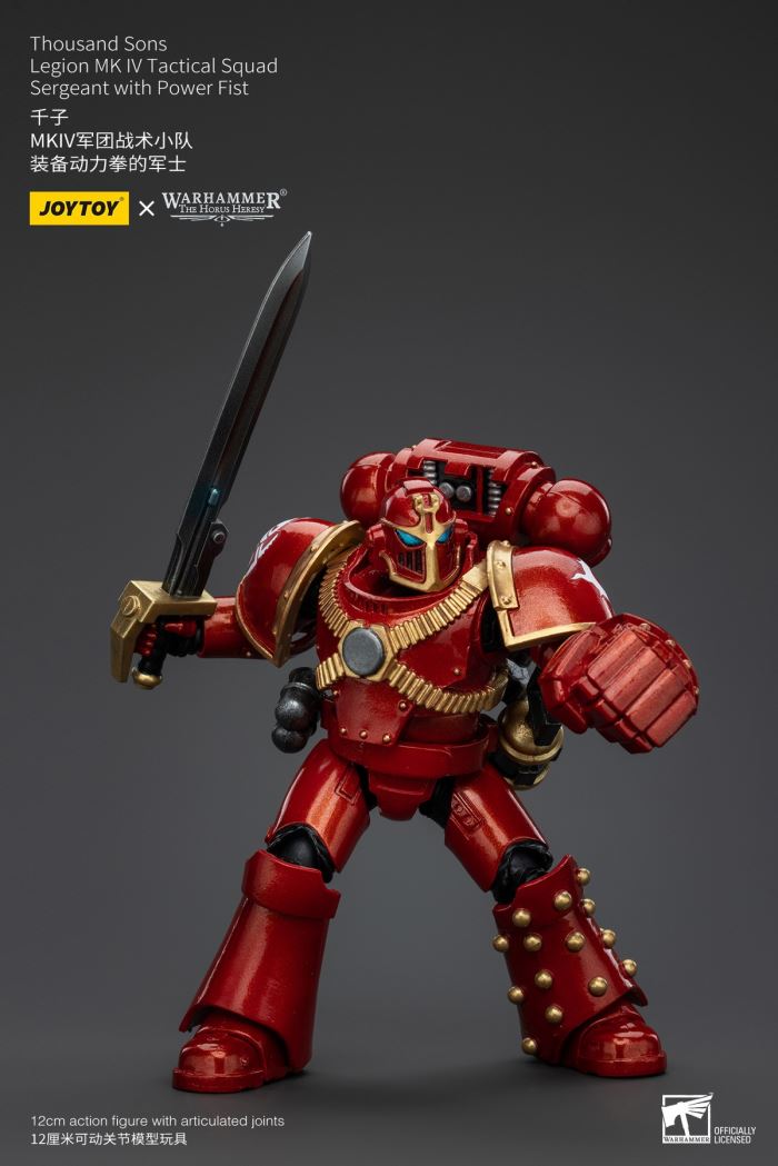 Thousand Sons - Archon of the Think Tank/MKIV Legion Tactical Squad/Kenita Secret Sword Order 1/18