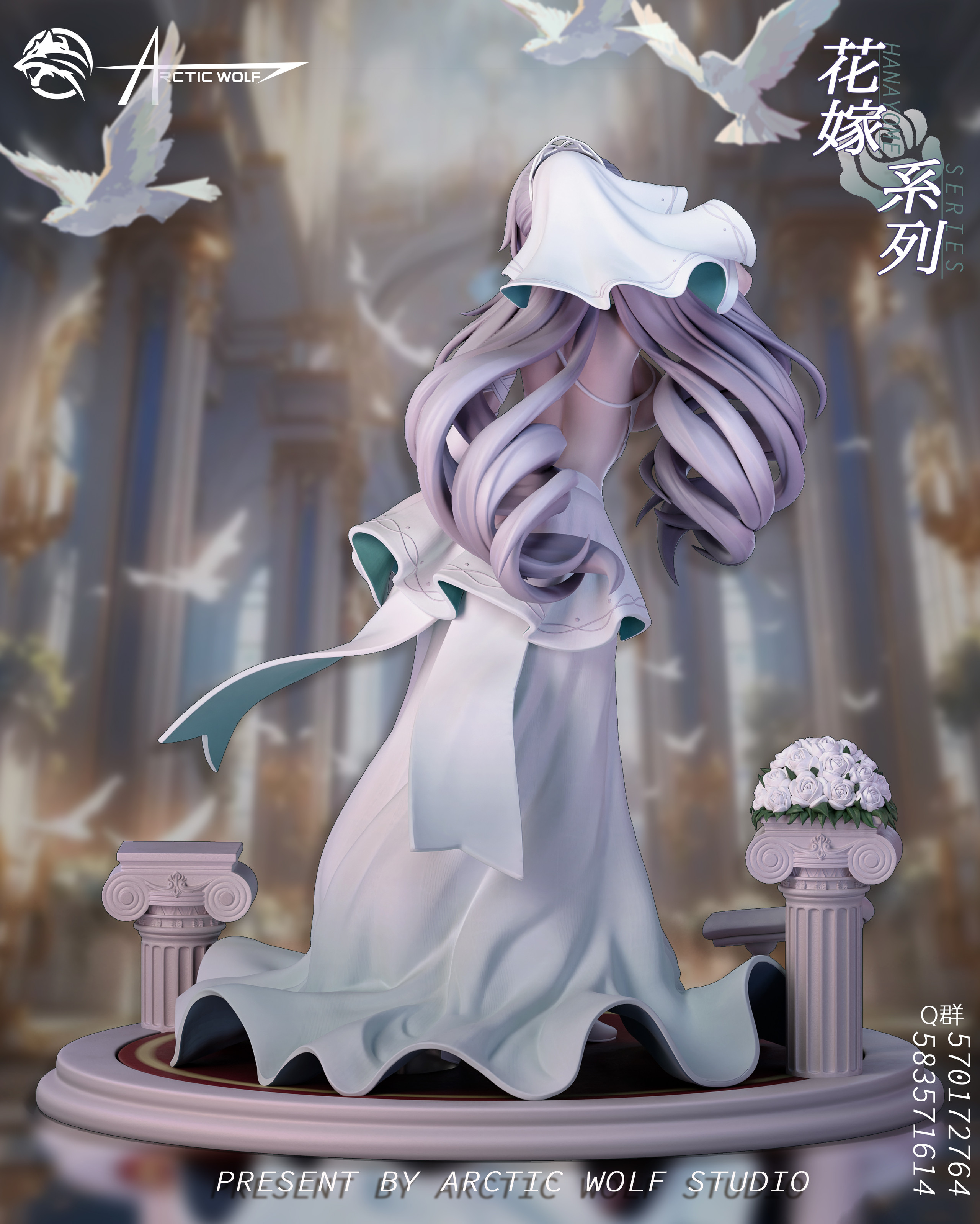 Wedding Dressed Series Bronya Zaychik - Honkai Impact 1/6