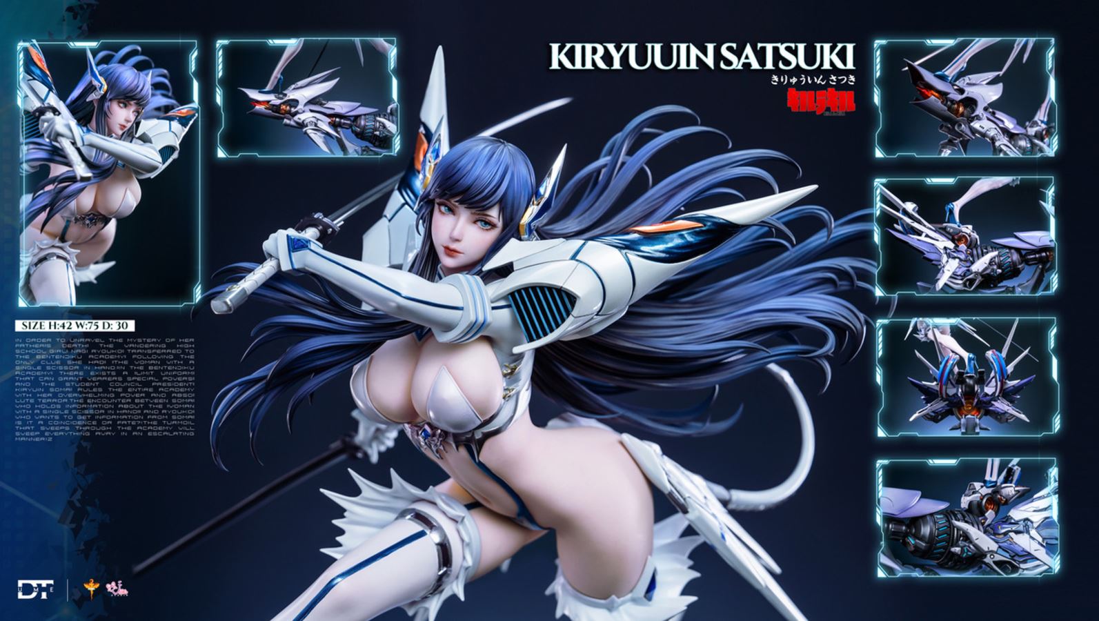 Ryuin Satsuki God Robe ver - Kill La Kill