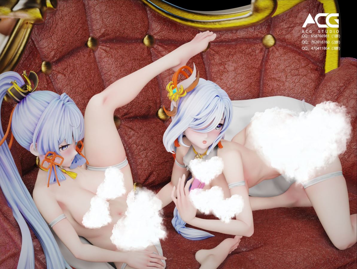 Shenhe & Kamisato Ayaka - Genshin impact