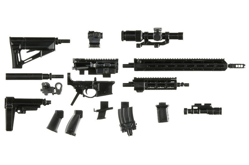 LittleArmory [LAL06]M4/AR15 Type LittleArmory 10th Anniversary MOD 1/12