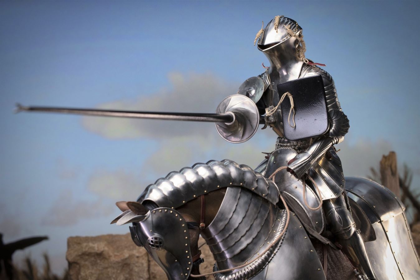 Medieval Knight Frog-mouth helm (white copper version) BQ-001 [Licensed]