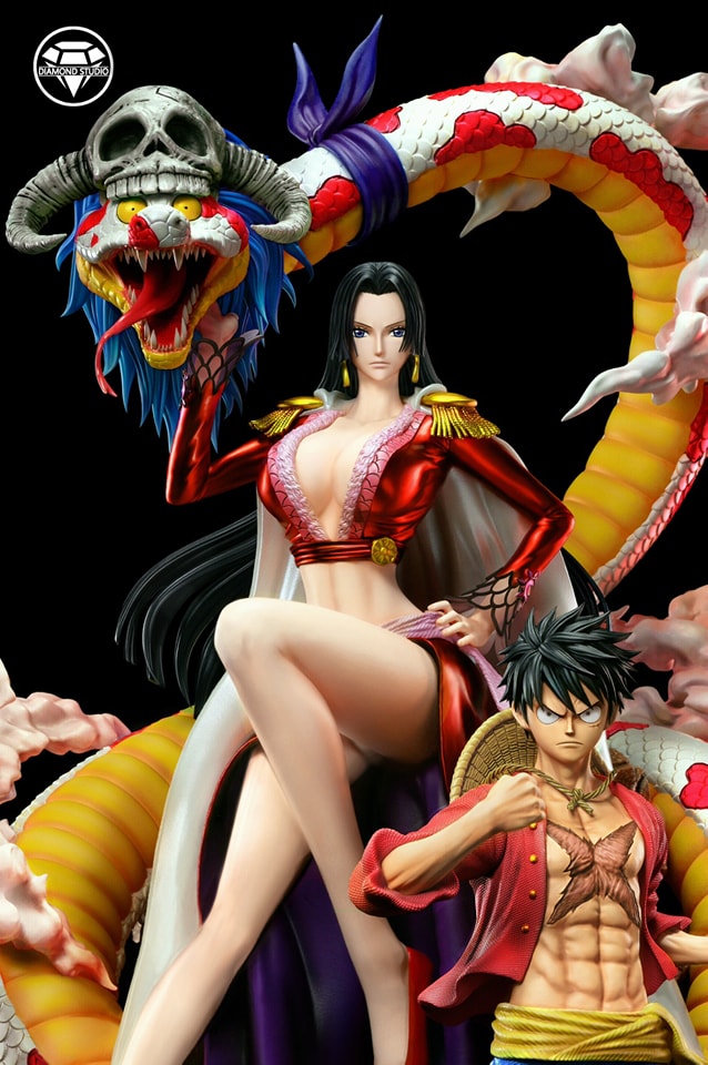 Luffy & Empress Boa Hancock - One Piece