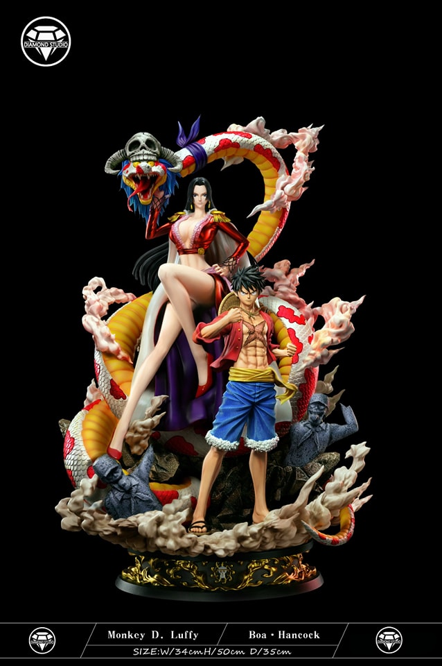 Luffy & Empress Boa Hancock - One Piece