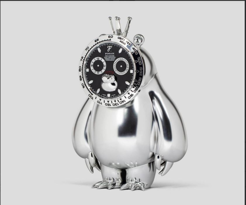 HONMONO TAIKETSU // REVERSE PANDA 2000 Fool's Black Silver Panda (Final Panda Series)