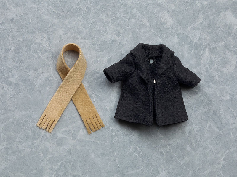 Nendoroid Doll Coat & Scarf (Black)