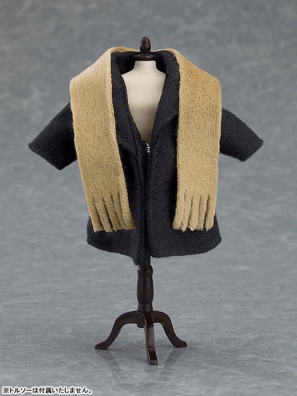 Nendoroid Doll Coat & Scarf (Black)