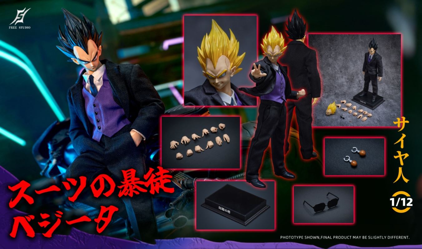 Suit Thug - Saiyan Prince Multi-Creative Doll 1/12