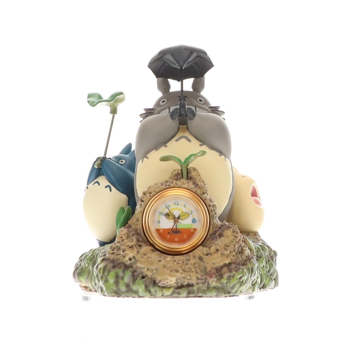 Totoro Dondoko Dance Statue Desk Clock My Neighbor Totoro