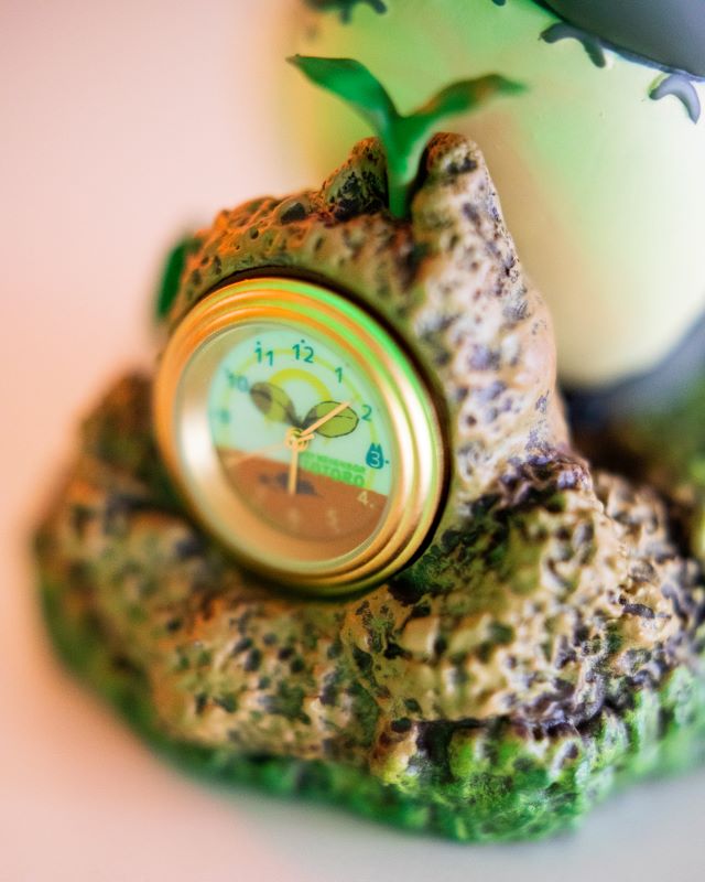 Totoro Dondoko Dance Statue Desk Clock My Neighbor Totoro