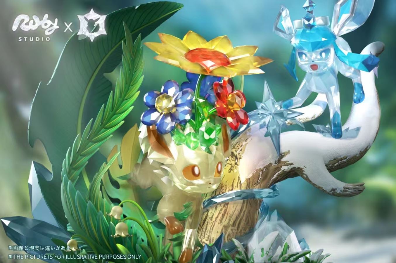 Leafeon & Glaceon