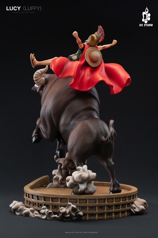 Lucy (Luffy) Riding a Bull - One Piece