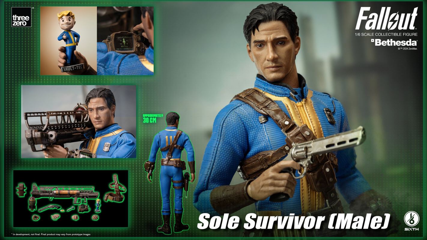 Fallout 1/6 Sole Survivor (Male) will begin on August 21st!