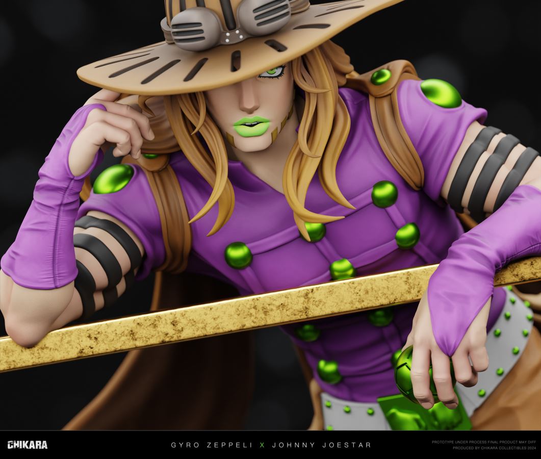 Gyro Zeppeli & Johnny Joestar - JoJo's Bizarre Adventure