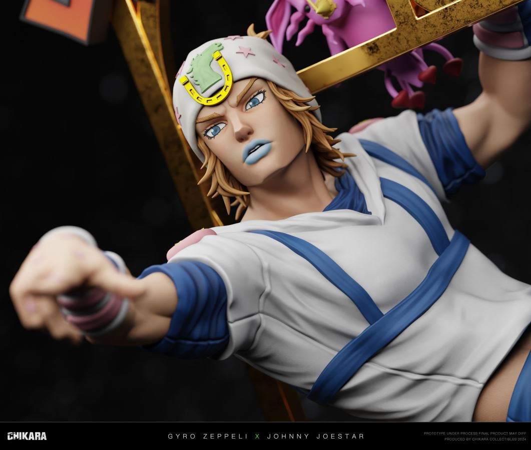 Gyro Zeppeli & Johnny Joestar - JoJo's Bizarre Adventure