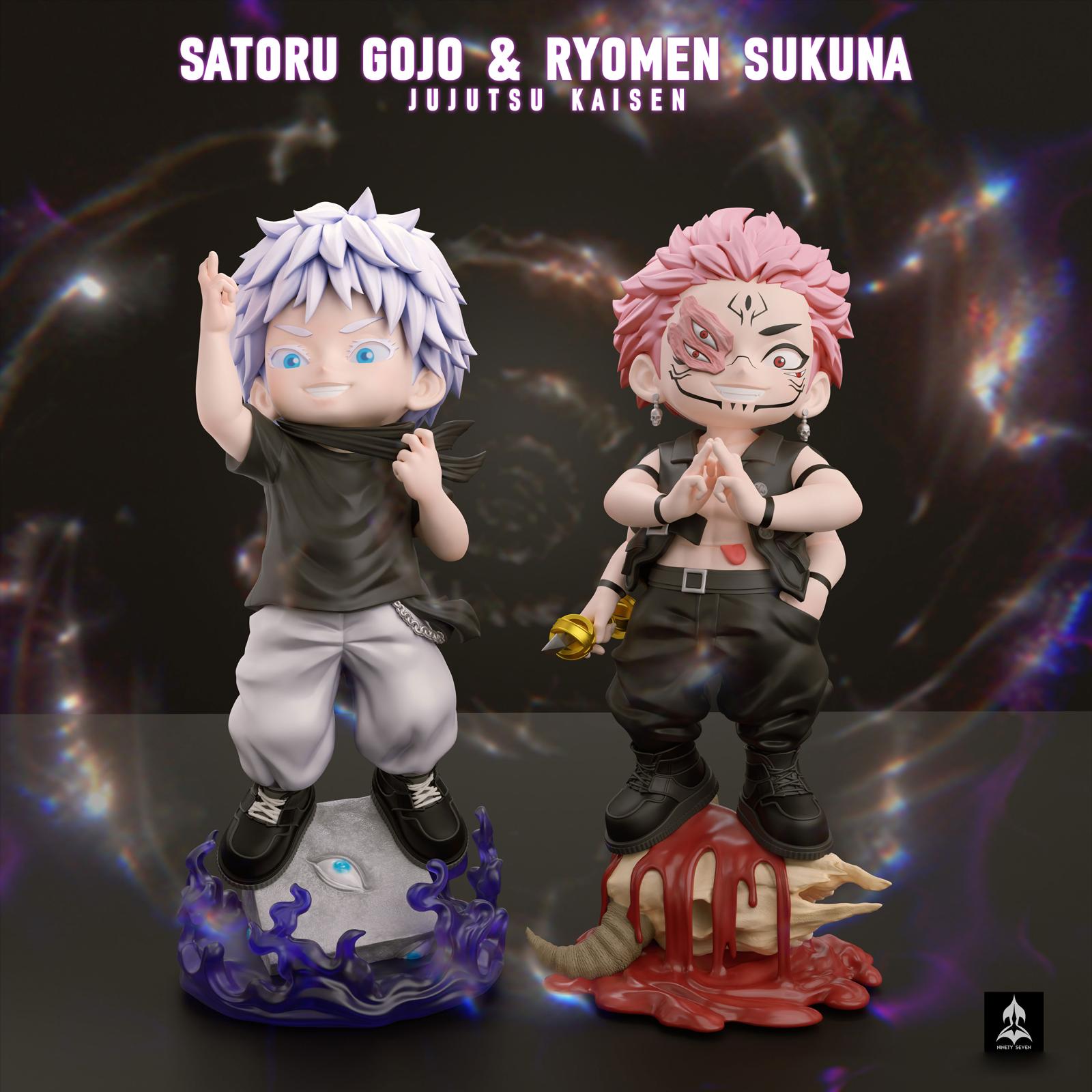 Chibi Ver. 002 Satoru Gojo & Ryomen Sukuna - Jujutsu Kaisen