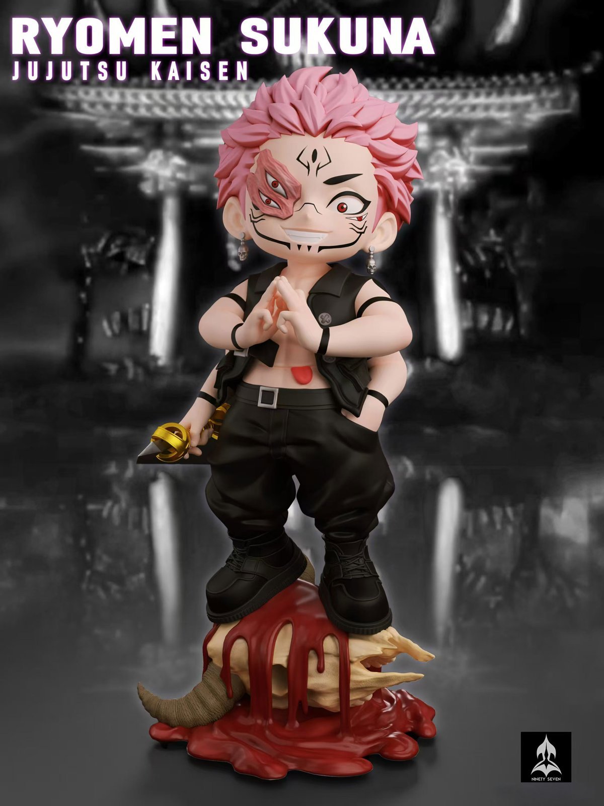 Chibi Ver. 002 Satoru Gojo & Ryomen Sukuna - Jujutsu Kaisen