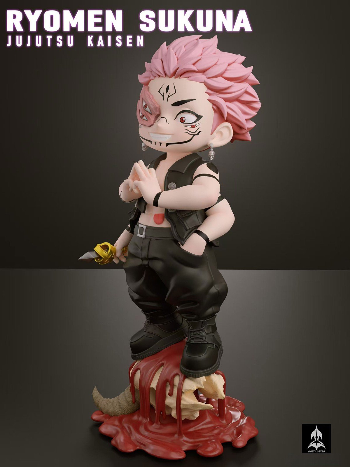 Chibi Ver. 002 Satoru Gojo & Ryomen Sukuna - Jujutsu Kaisen