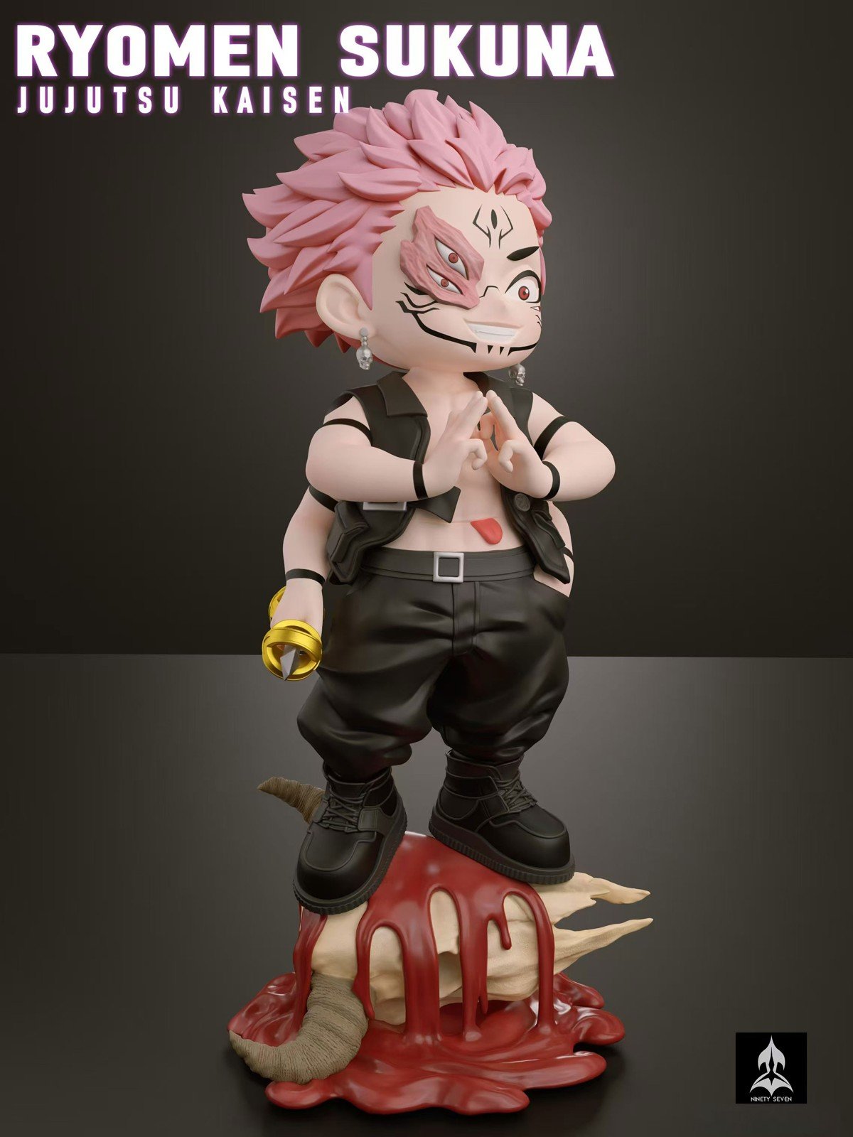 Chibi Ver. 002 Satoru Gojo & Ryomen Sukuna - Jujutsu Kaisen