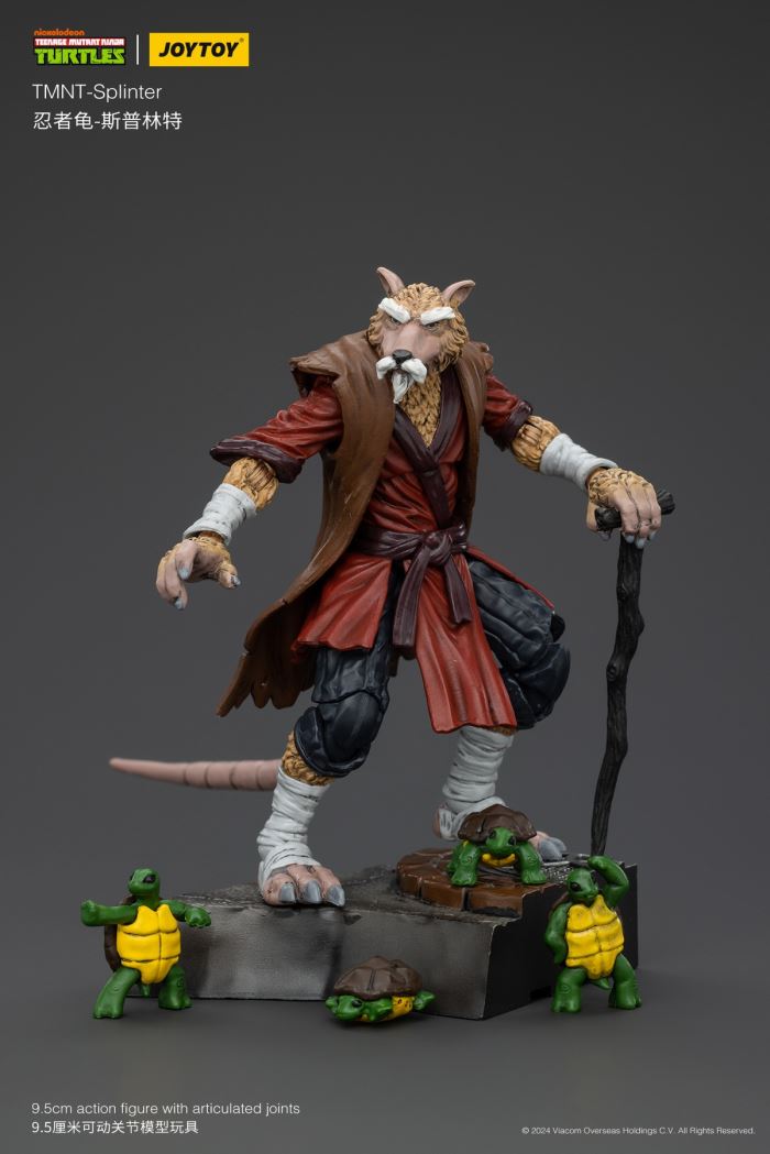 Teenage Mutant Ninja Turtles - Sprint & Apple O'Neill 1/18