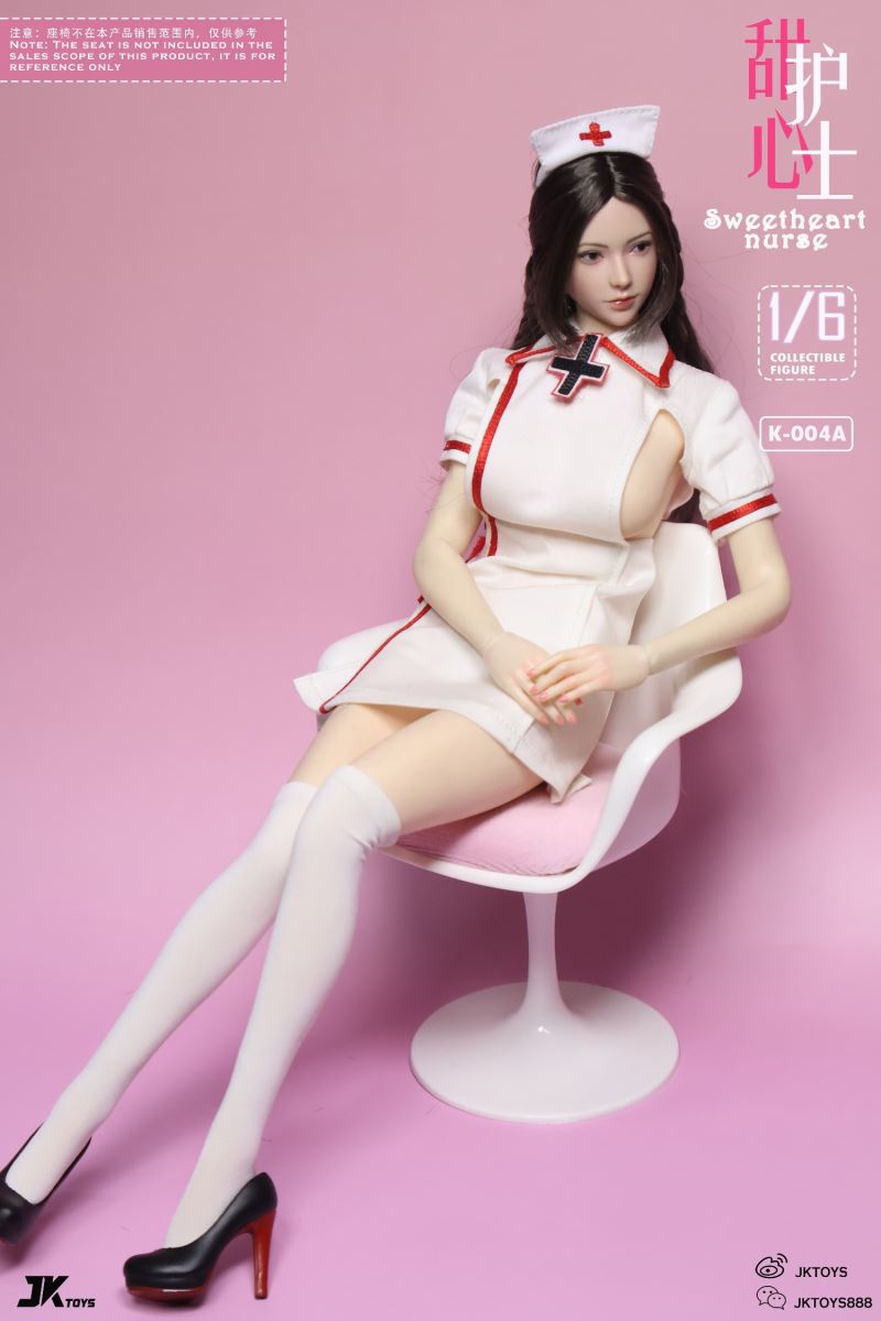 Sweetheart nurse head sculpture costume 1/6