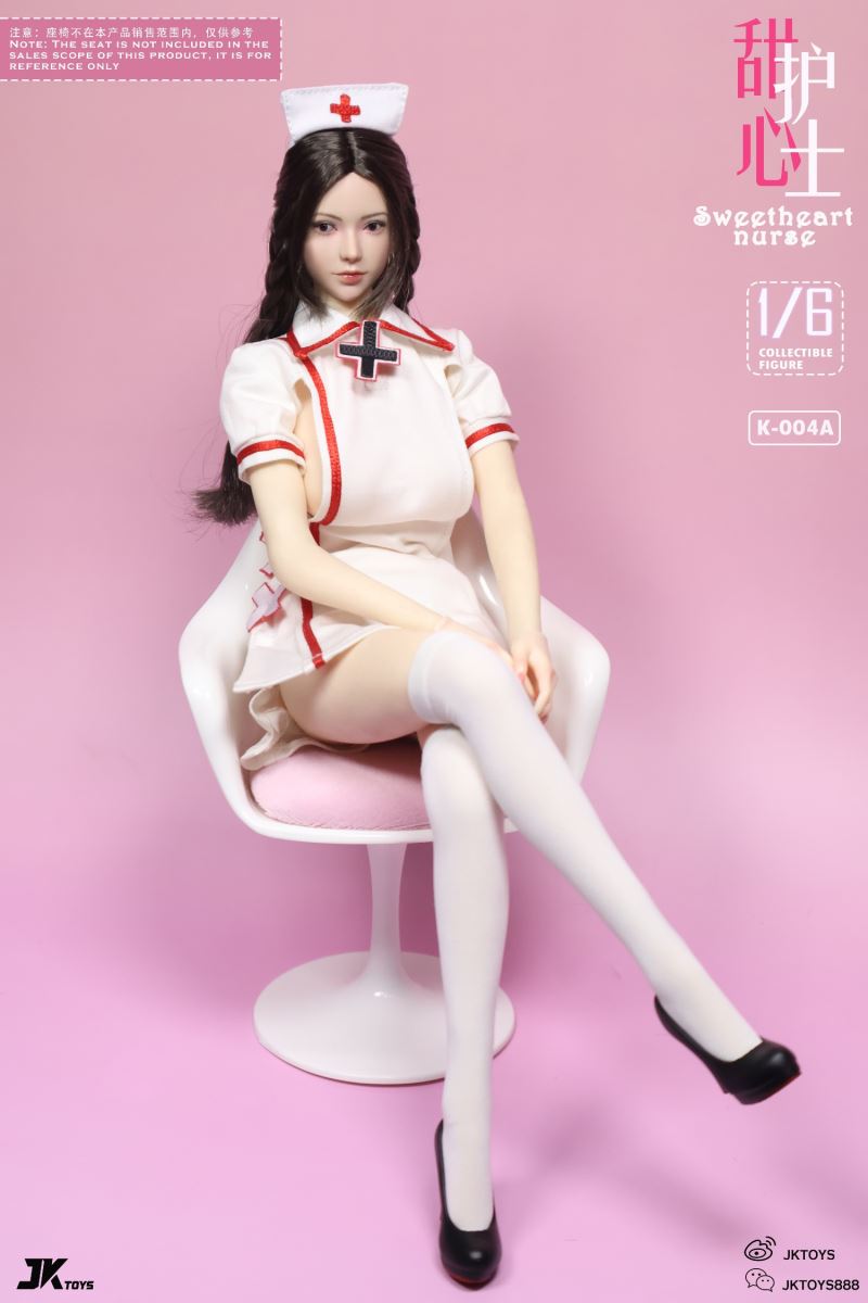 Sweetheart nurse head sculpture costume 1/6