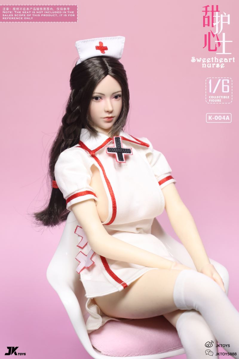 Sweetheart nurse head sculpture costume 1/6