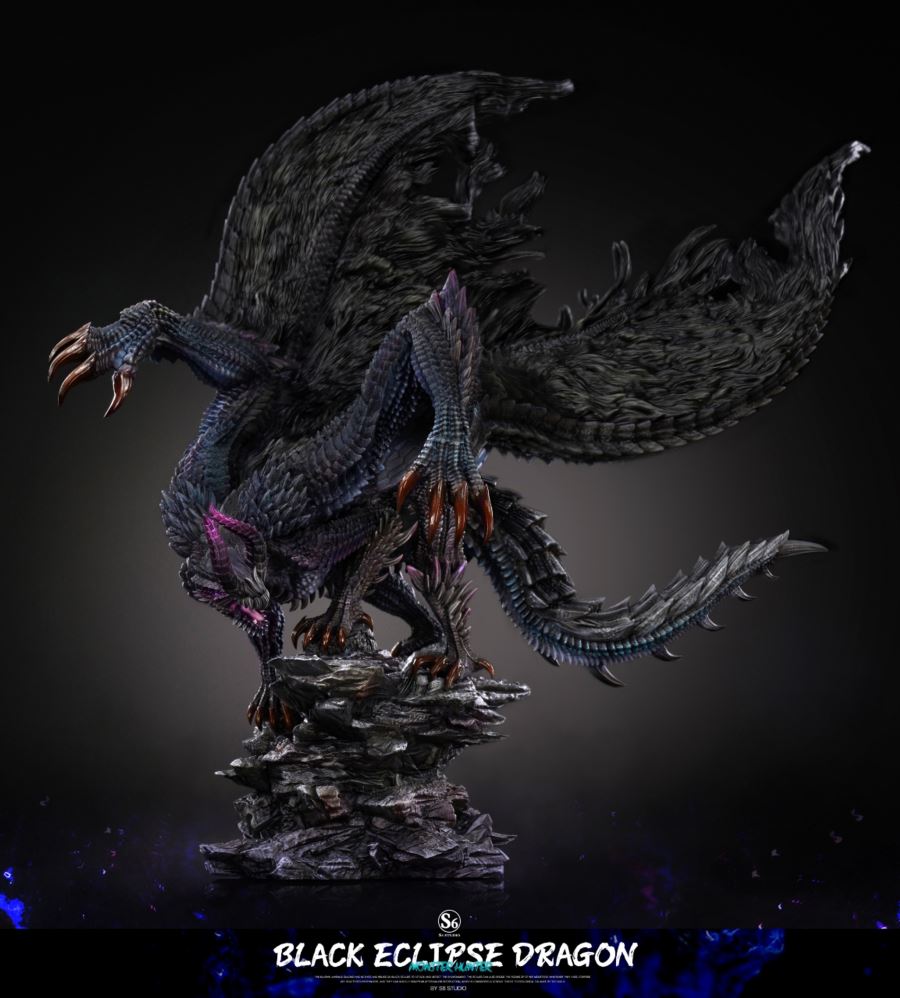 Black Eclipse Dragon - Monster Hunter