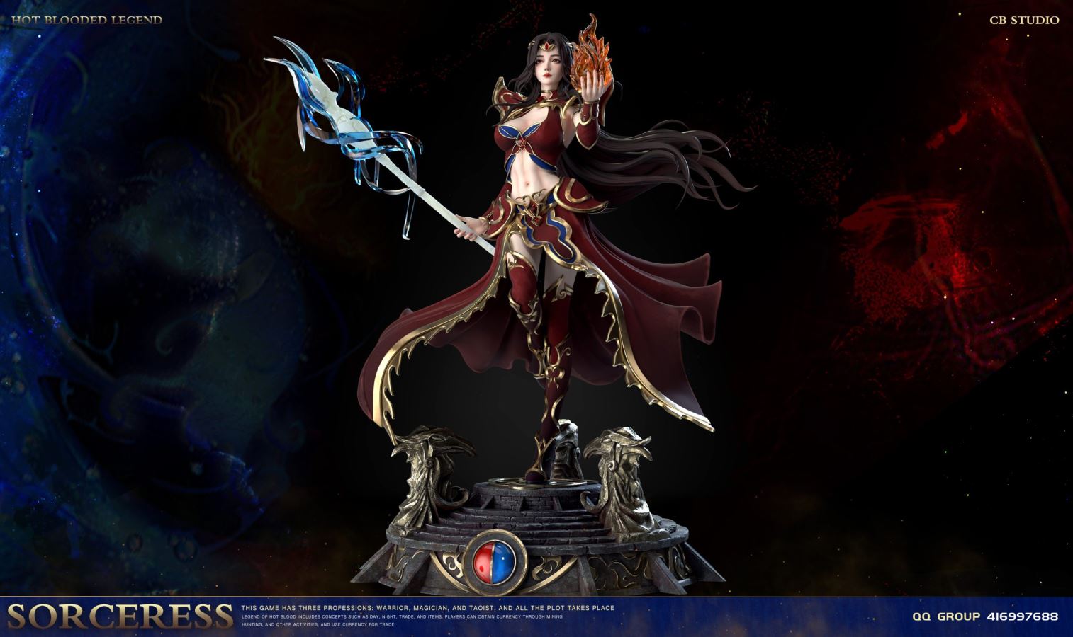 Hot Blooded Legend Legendary Female Mage Nishang