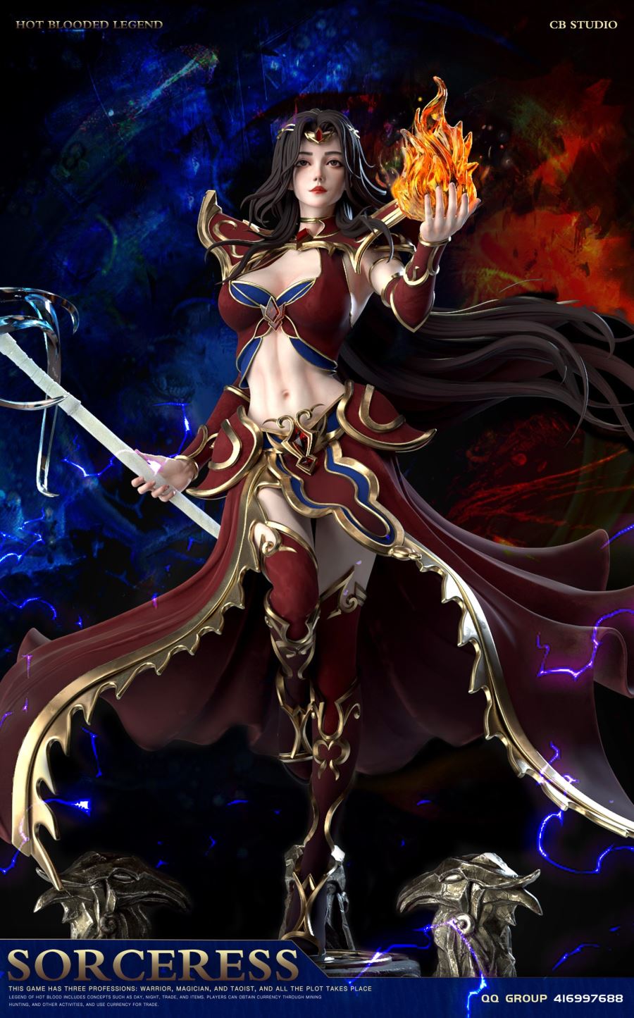 Hot Blooded Legend Legendary Female Mage Nishang