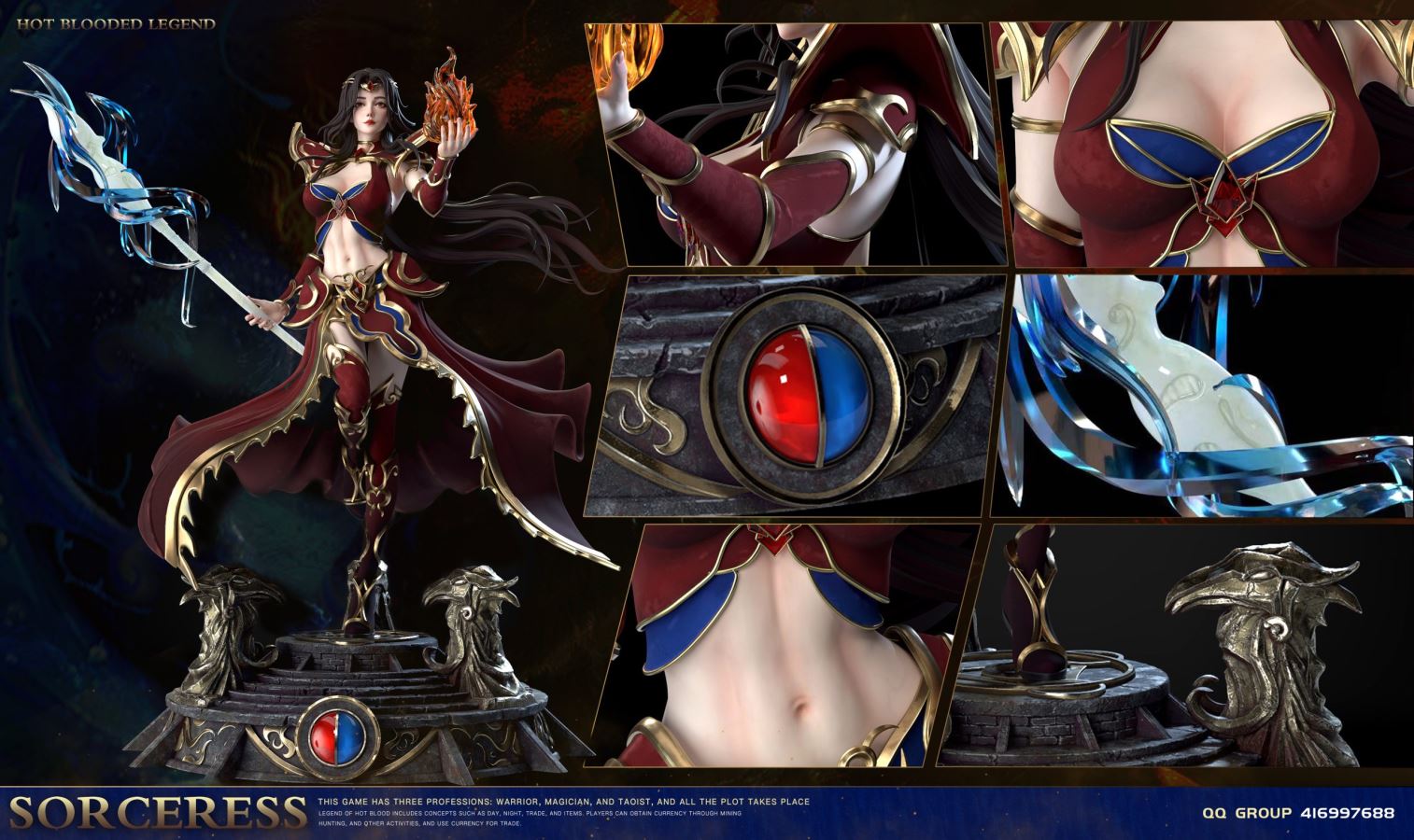 Hot Blooded Legend Legendary Female Mage Nishang