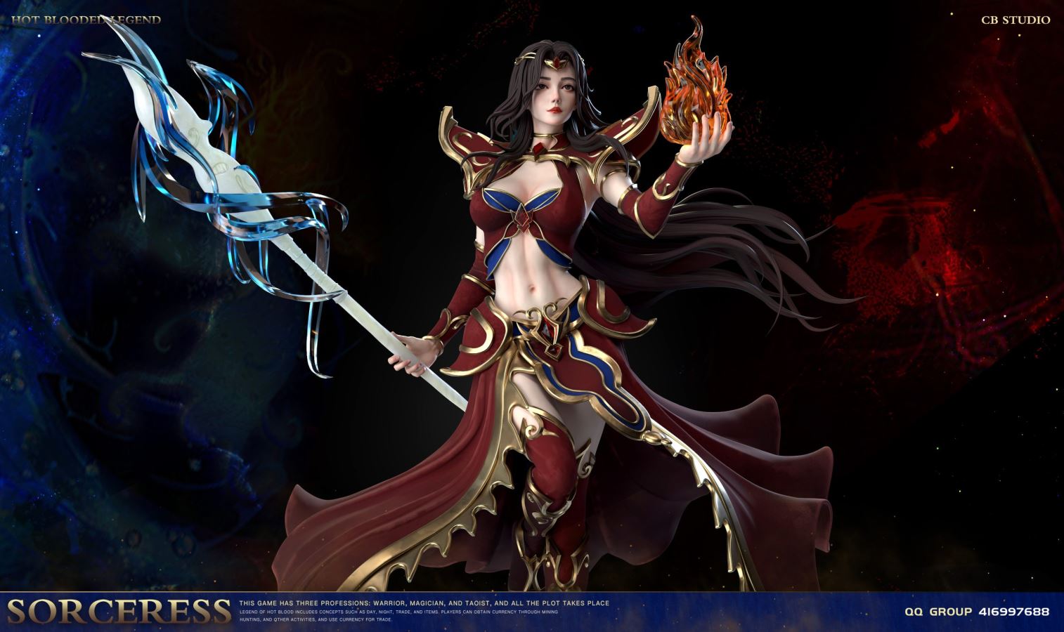 Hot Blooded Legend Legendary Female Mage Nishang