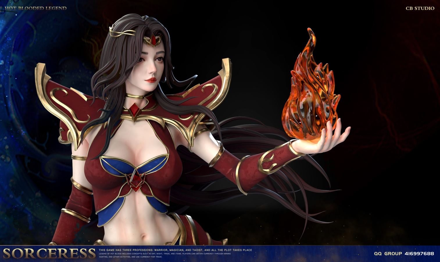 Hot Blooded Legend Legendary Female Mage Nishang
