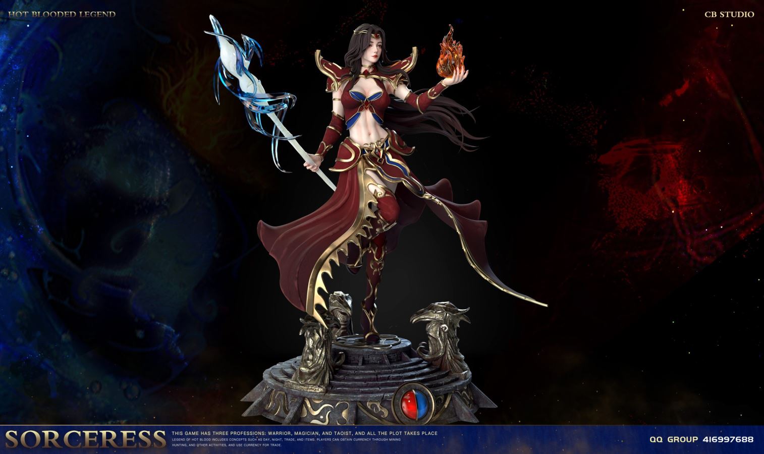 Hot Blooded Legend Legendary Female Mage Nishang