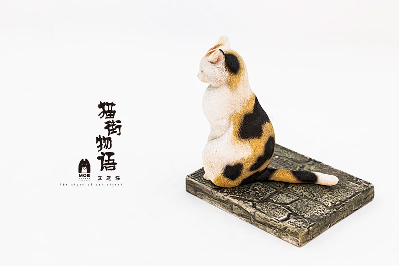 The Story of Cat Street Meditation Cat Ver. Calico Cat 1/6 