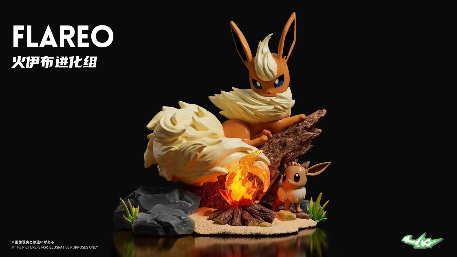 Flareon Evolutionary Group - Pokemon
