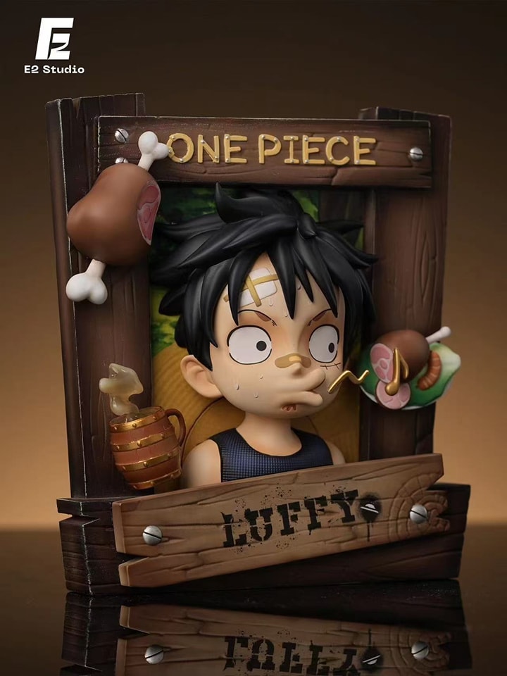 One Piece photo frame series (Luffy, Chopper, Zoro, Nami)