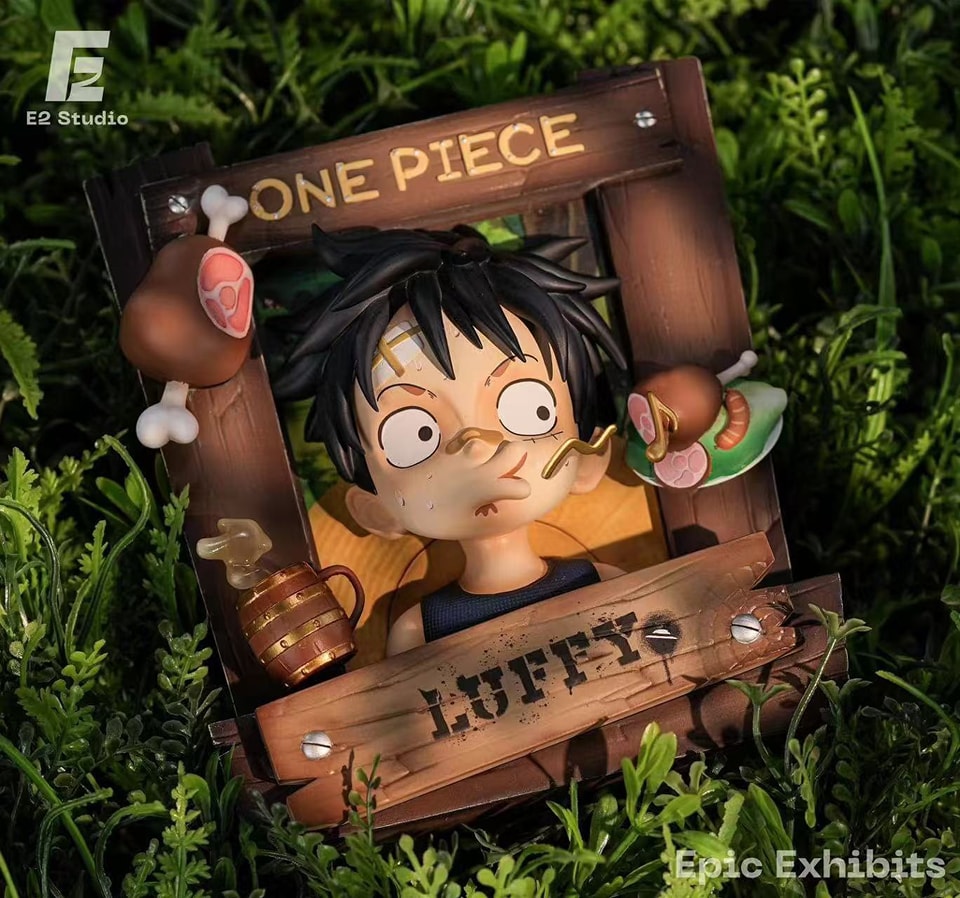 One Piece photo frame series (Luffy, Chopper, Zoro, Nami)