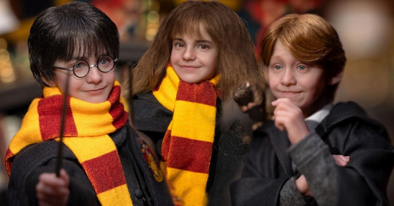 Harry Potter and the Sorcerer's Stone Harry Potter, Hermione Granger and Ron Weasley C-Type 1/6