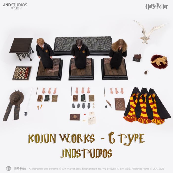 Harry Potter and the Sorcerer's Stone Harry Potter, Hermione Granger and Ron Weasley C-Type 1/6