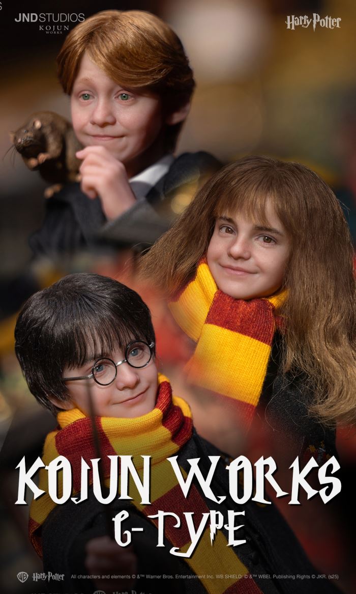 Harry Potter and the Sorcerer's Stone Harry Potter, Hermione Granger and Ron Weasley C-Type 1/6