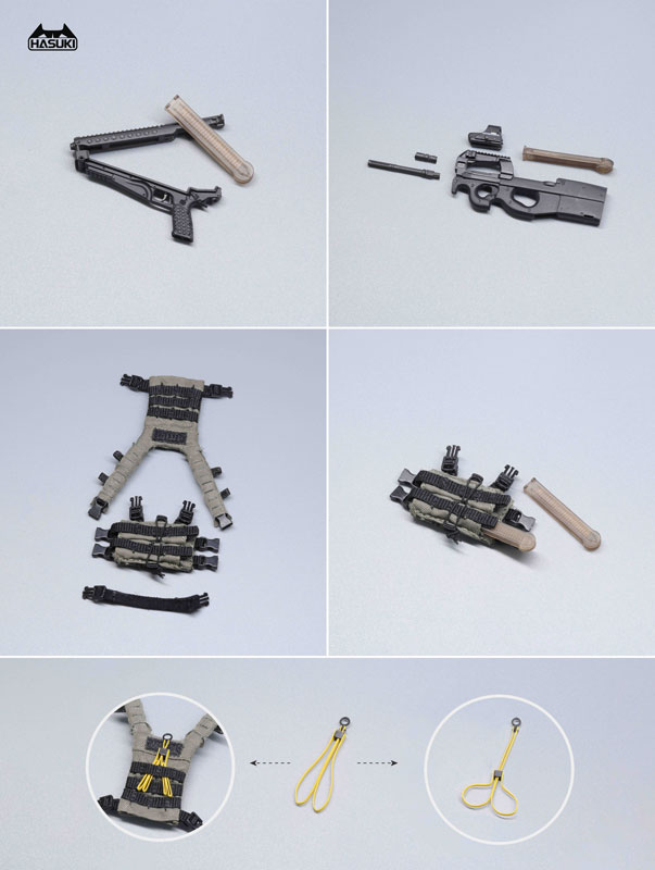 pocket art Series PA006 Security Hiyo Reizei 1/12