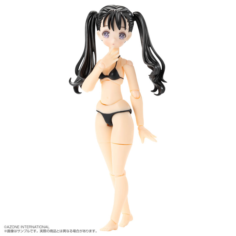 Bikini Mates Irumi Yoshino Black Hair, Black Bikini