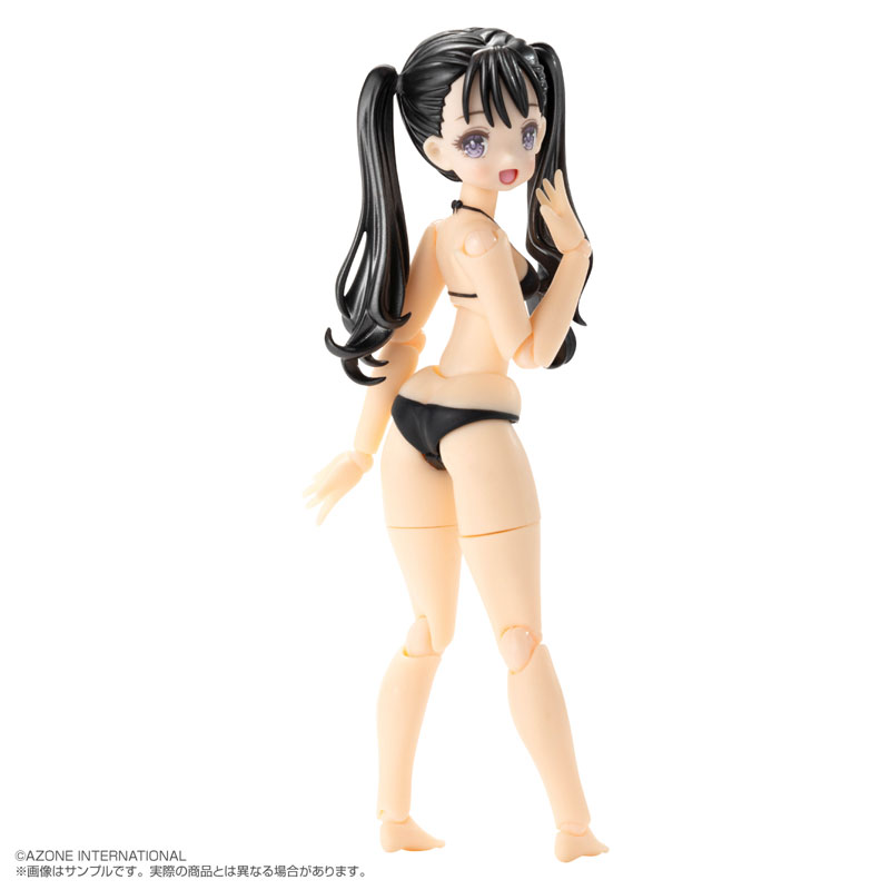 Bikini Mates Irumi Yoshino Black Hair, Black Bikini