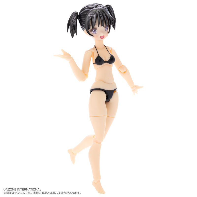 Bikini Mates Irumi Yoshino Black Hair, Black Bikini